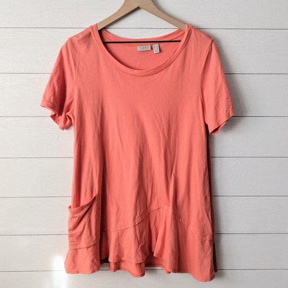 LOGO Coral Tunic Top L